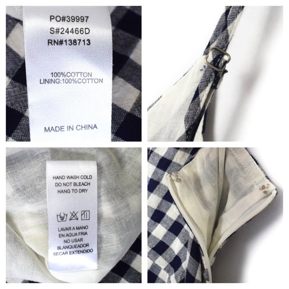 Altar'd State Elias Gingham Plaid Dress w/ Pockets - Picture 11 of 15